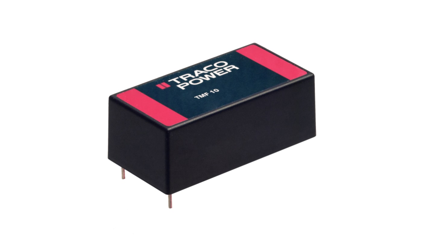 TRACOPOWER Switching Power Supply, TMF 10105, 5V dc, 2A, 10W, 1 Output, 120 → 370 V dc, 90 → 264 V ac