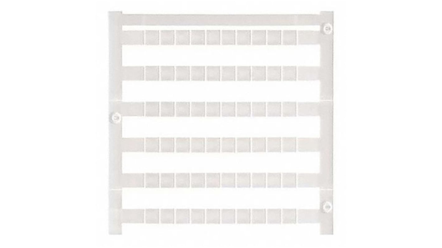 Weidmuller Terminal Marker for use with Electronic Sub-Assemblies, Plug-In Connectors, Weidmuller Cable Connectors