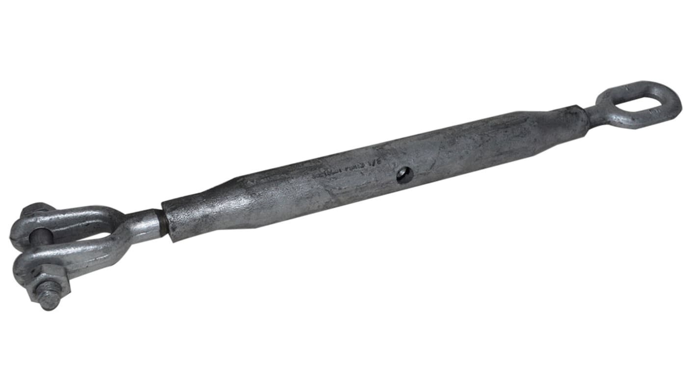 RS PRO 花篮螺栓, 电镀, 12mm螺纹, 静止长度323mm, 打开长度478mm, 0.7t工作负荷