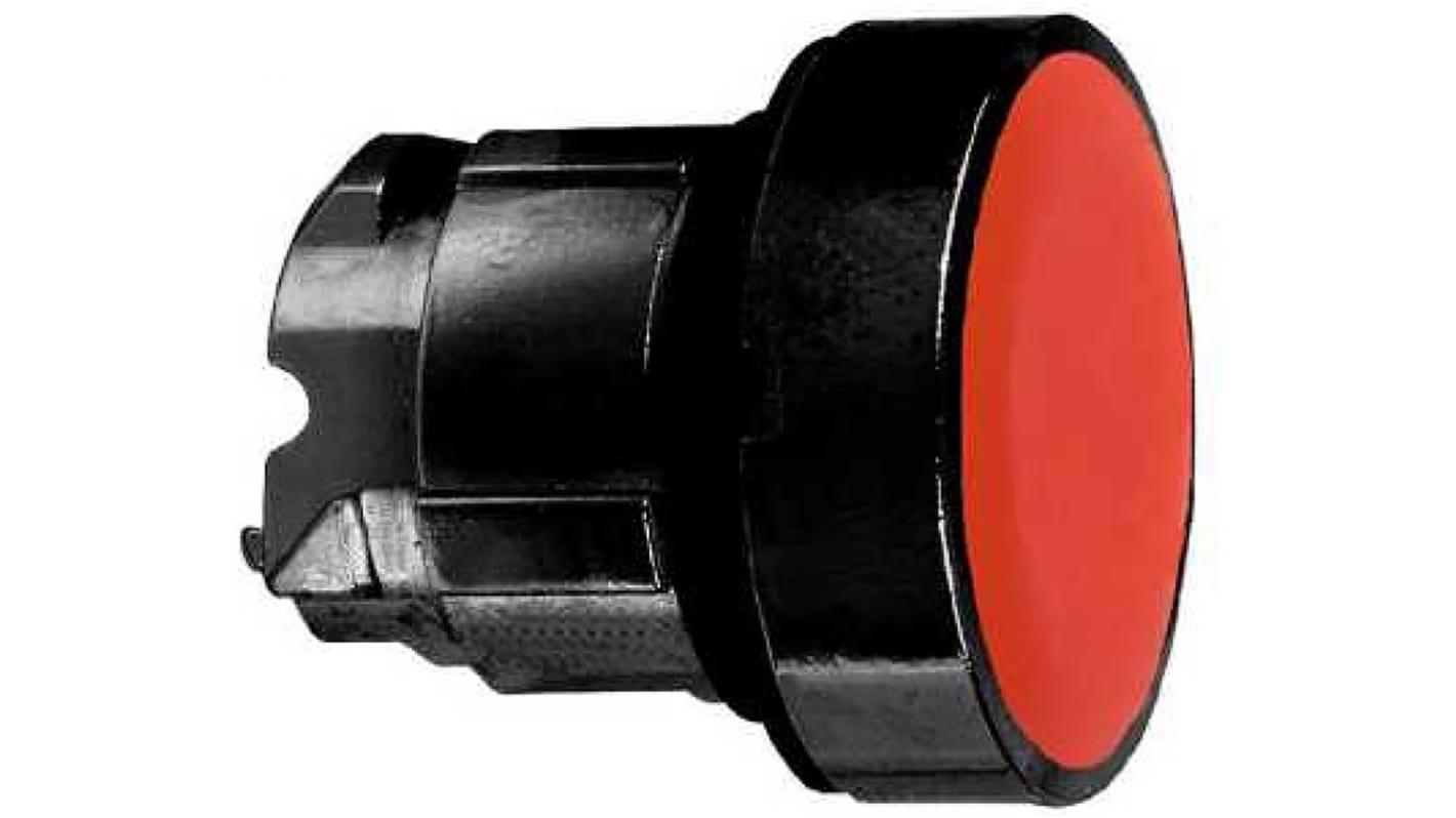 Schneider Electric Harmony XB4 Series Red Momentary Push Button Head, 22mm Cutout, IP66, IP67, IP69K