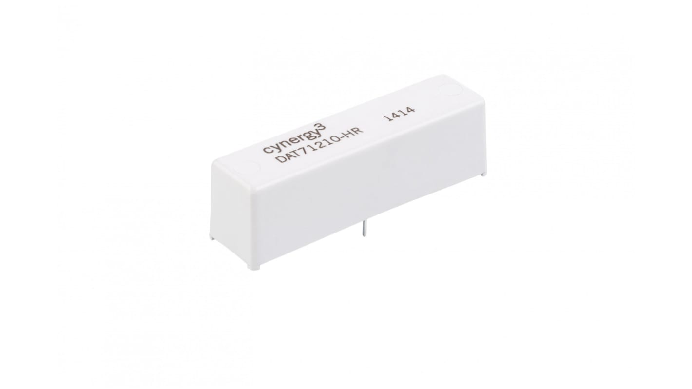 Sensata Cynergy3 PCB Mount Reed Relay, 12V dc Coil, SP-NC, 1000V Max, 2 A Max, 240Ω