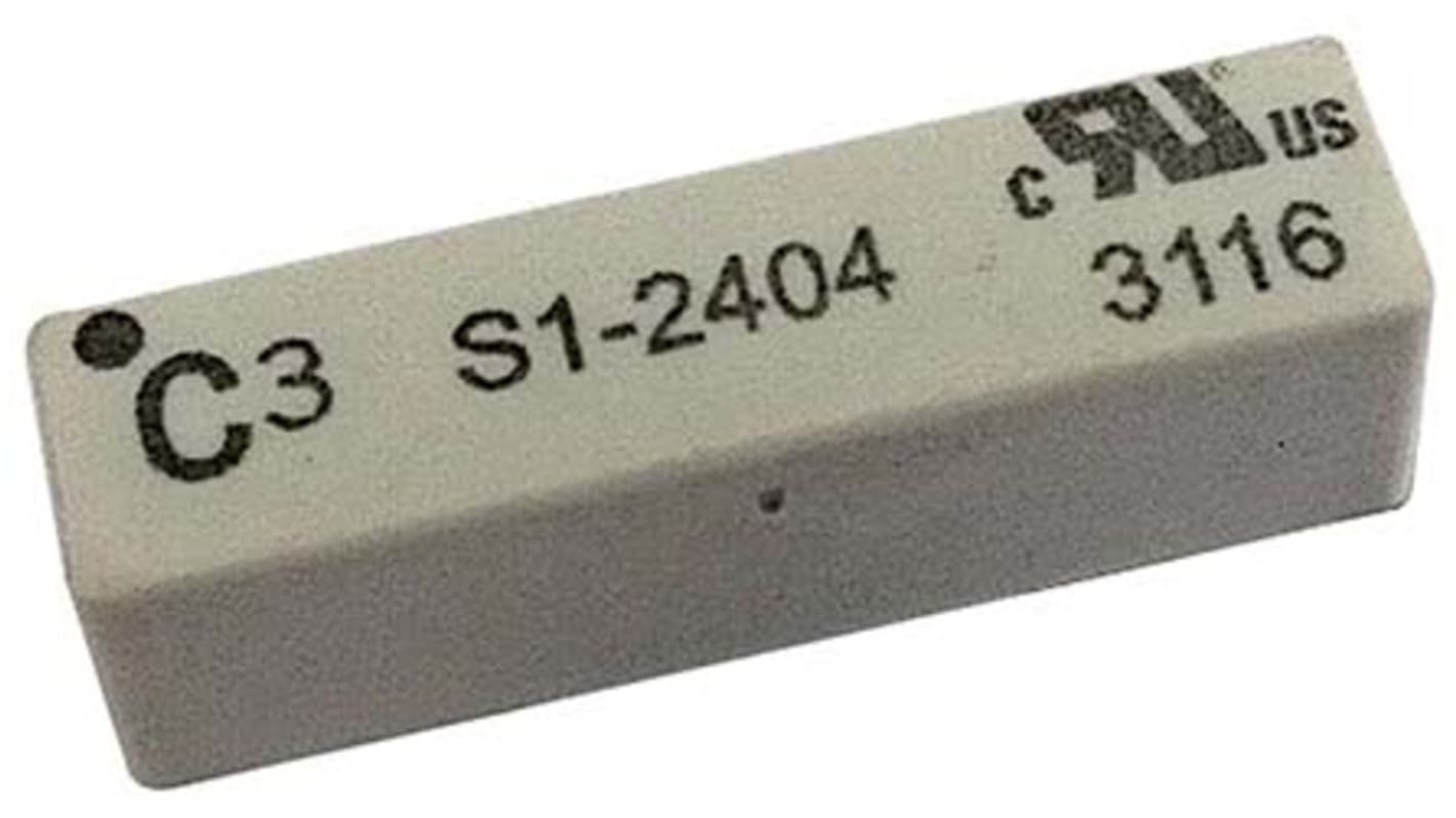 Sensata Cynergy3 PCB Mount Reed Relay, 24V dc Coil, SPST, 350V Max, 1 A Max, 1000Ω