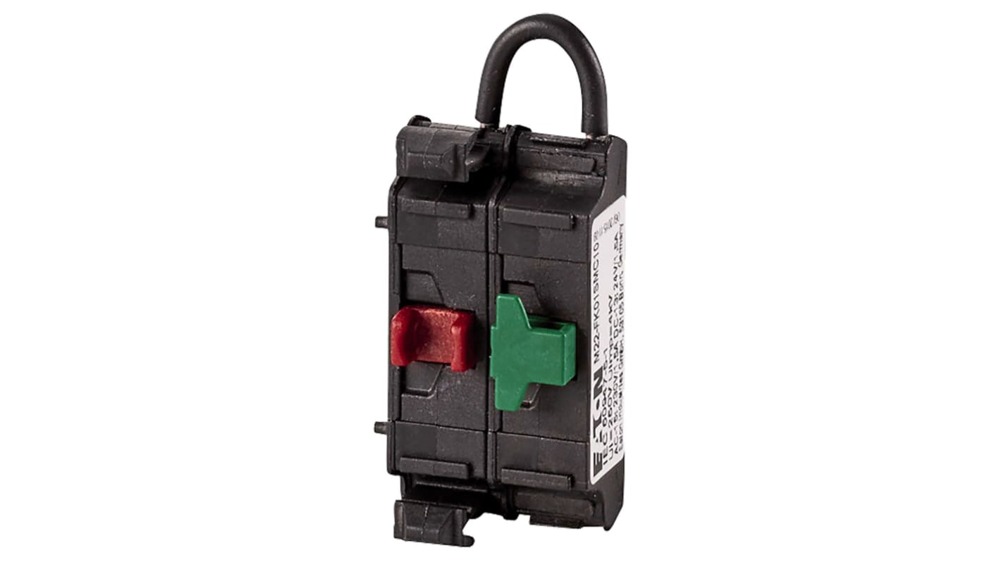 Eaton RMQ Titan M22 Series Contact Block, 1NO + 1NC
