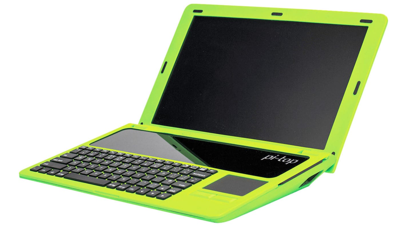 Pi-Top Raspberry Piディスプレイ, 13.3インチ, LCDディスプレイ, Laptop, Green (JP), PT01-GR-US-JP