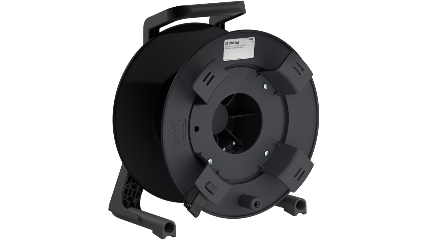 RS PRO Empty Cable Reel 30m in RubberEmpty Cable Reel