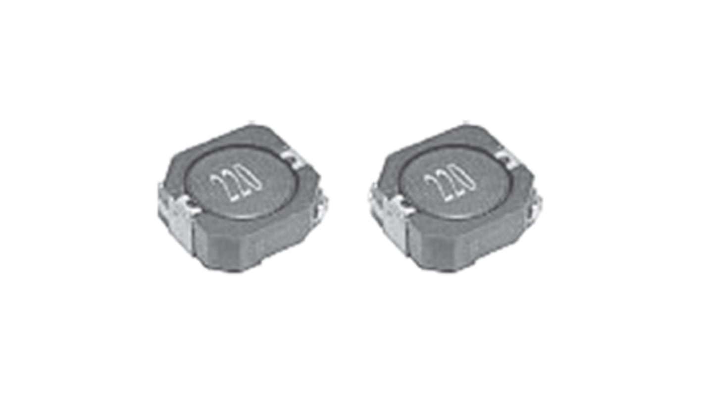 RS PRO, 0105 Shielded Wire-wound SMD Inductor 100 μH ±20% Shielded 350mA Idc