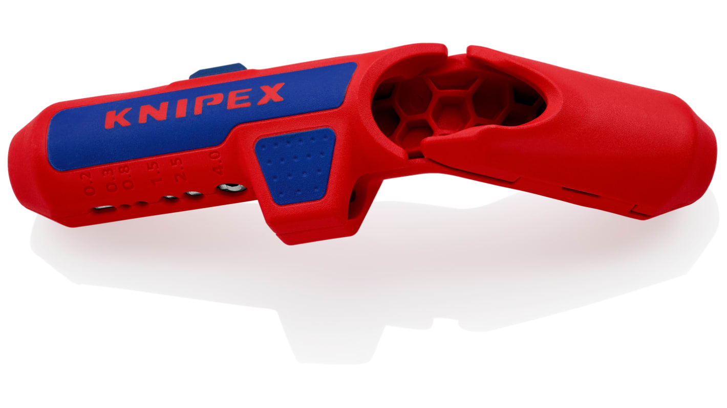 Herramienta de pelado universal ErgoStrip® Knipex para usar con cable Cables coaxiales, cables de datos, cables
