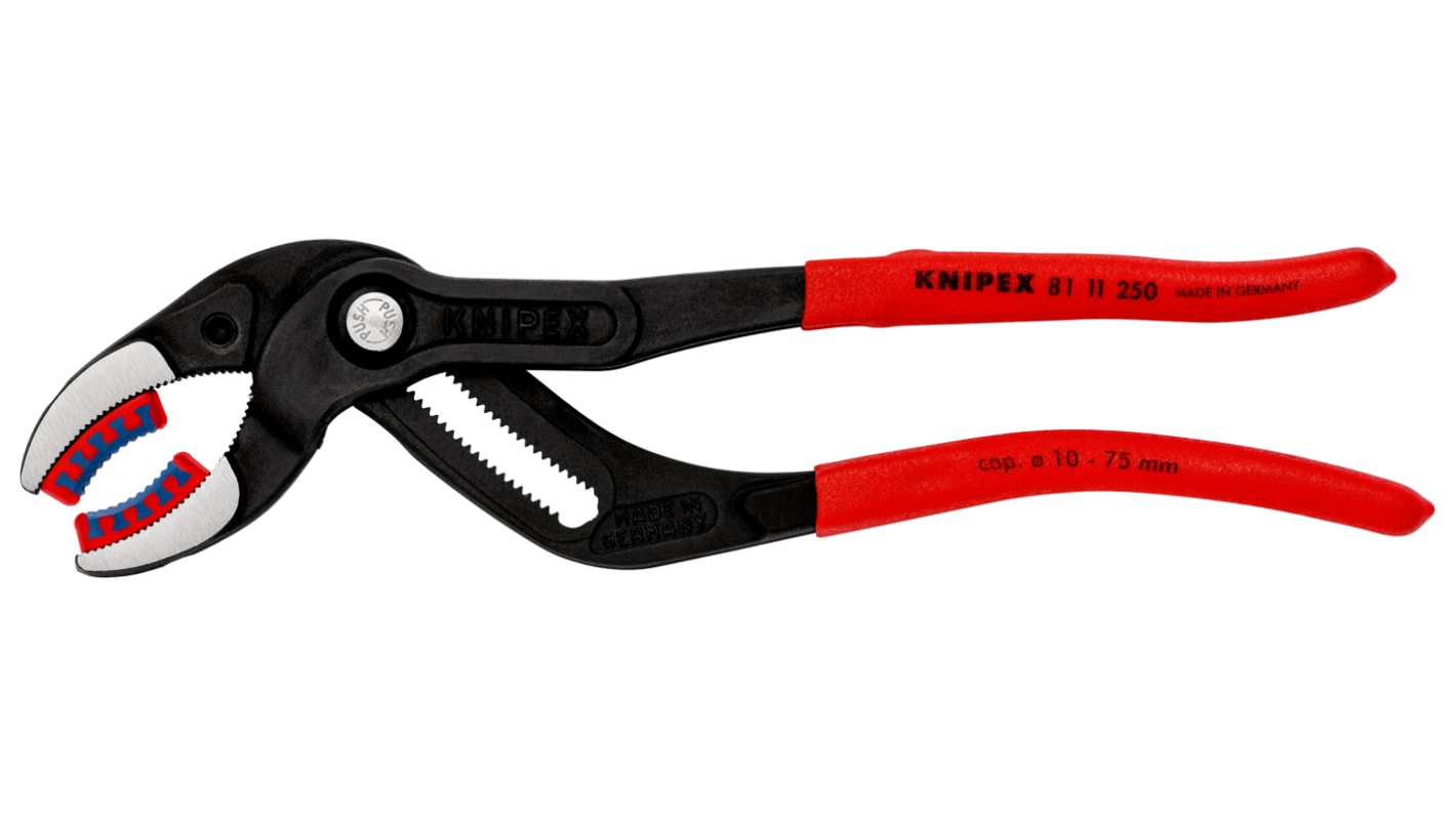 Knipex ウォーターポンププライヤー 81 11 250 250 mm ウォータポンププライヤ