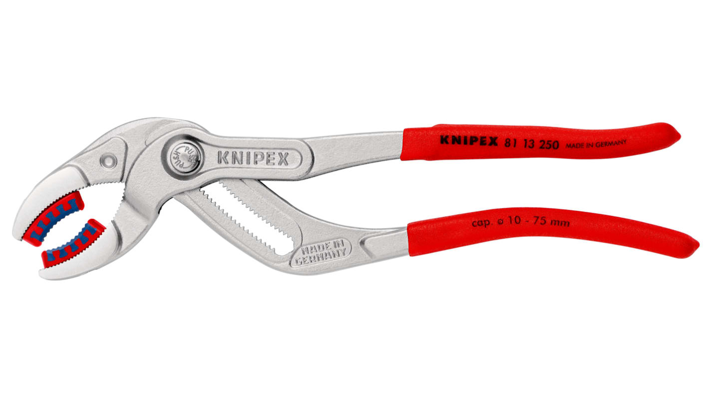 Tenaza para tubos En Ángulo Recto Knipex, long. total 250 mm