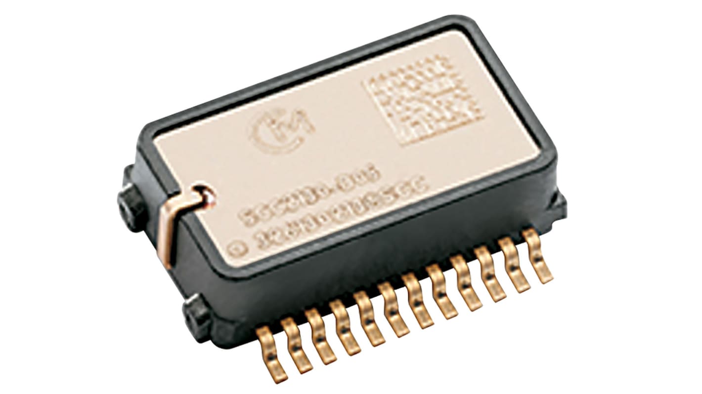 Murata 3-Axis Surface Mount Sensor, SMD, SPI, 24-Pin