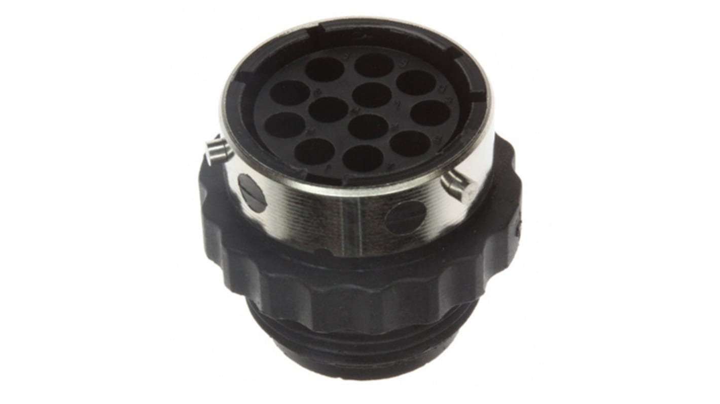 Souriau Sunbank by Eaton Circular Connector, 12 Contacts, Cable Mount, Plug, Female, IP65, UTG Series