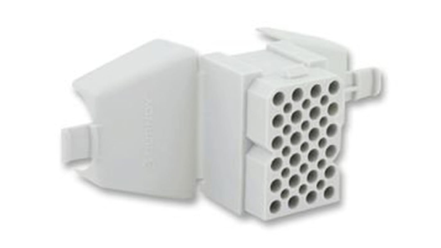 Souriau Sunbank by Eaton, SMS Female PCB Housing, 24 Way, 6 Row
