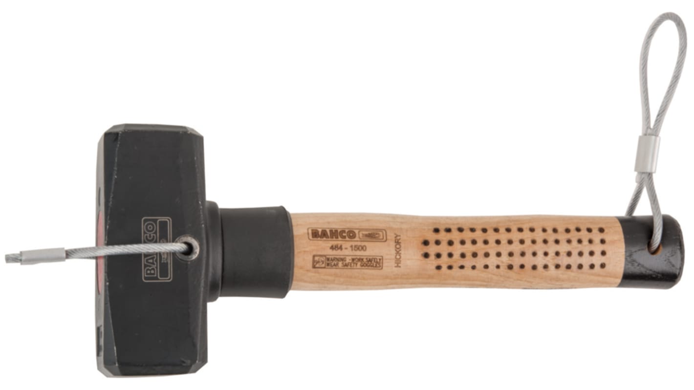 Bahco Lump Hammer with Wood Handle, 1.5kg