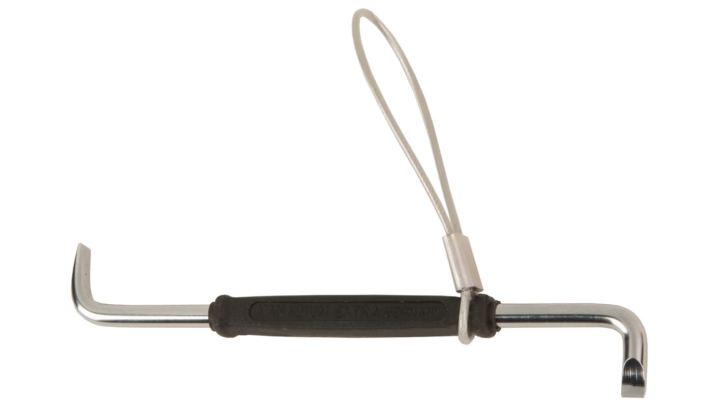 Bahco Slotted Right Angle Screwdriver, 4 x 0.8 mm Tip, 15 mm Blade, 100 mm Overall