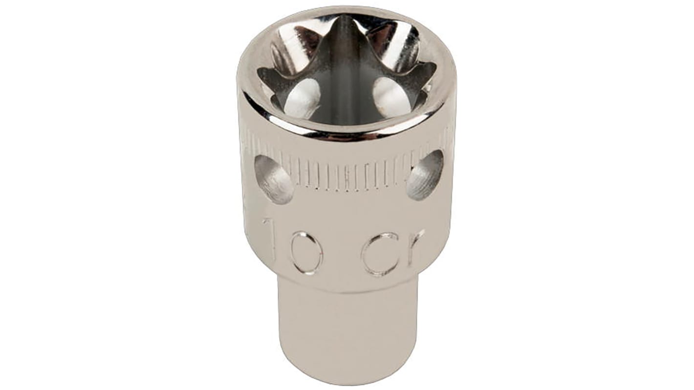 Bahco 1/2 in Drive 1 1/16in Standard Socket, 12 point, 44 mm Overall Length