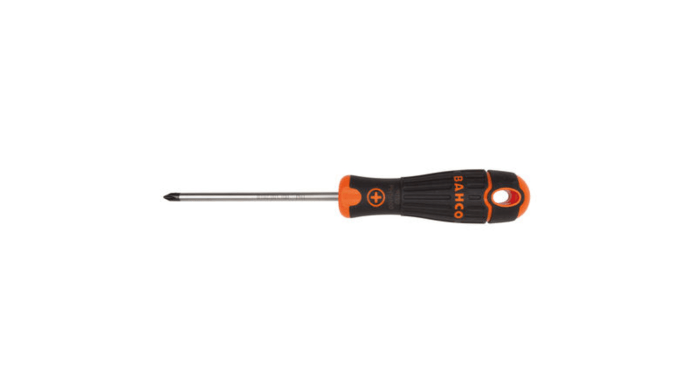 Bahco Phillips  Screwdriver, PH0 Tip, 200 mm Blade, 295 mm Overall