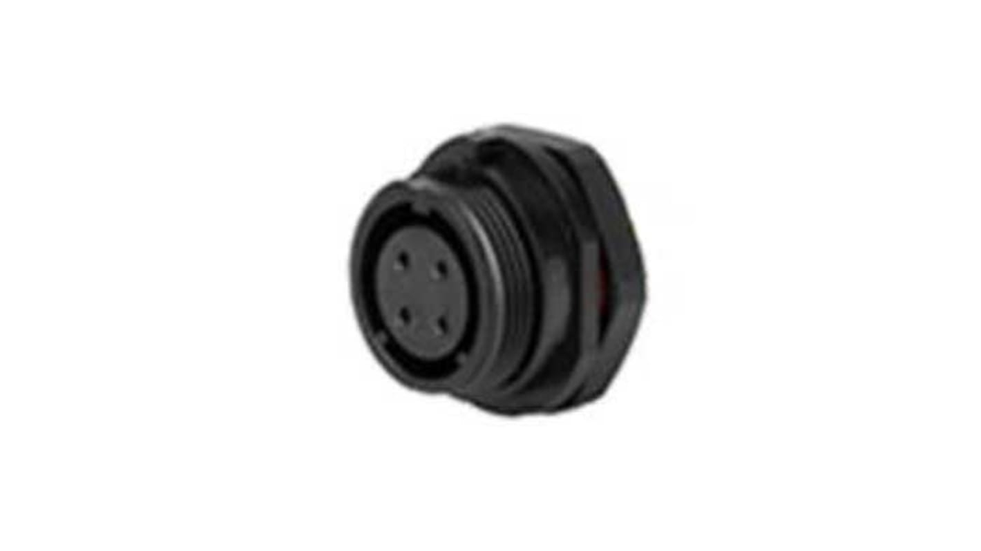 RS PRO Circular Connector, 4 Contacts, Front Mount, Socket, Female, IP68