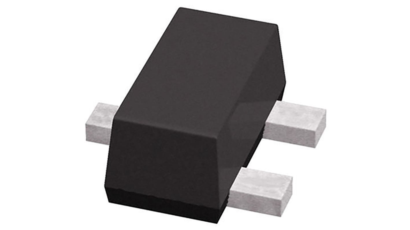 ROHM RE1C002UN RE1C002UNTCL N-Kanal, SMD MOSFET 20 V / 200 mA 150 mW, 3-Pin SC-75