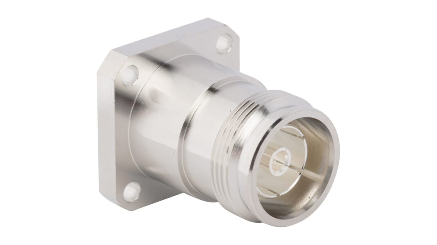 Molex 73162 Series, Jack Panel Mount 4.3-10 Connector, 50Ω, Crimp Termination, Straight Body