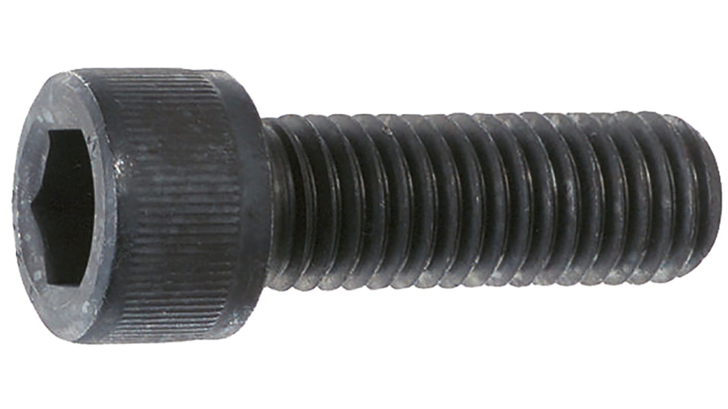 Tornillo Allen de cabeza cilíndrica RS PRO, M16 x 45mm, paso de rosca 2mm, de Acero