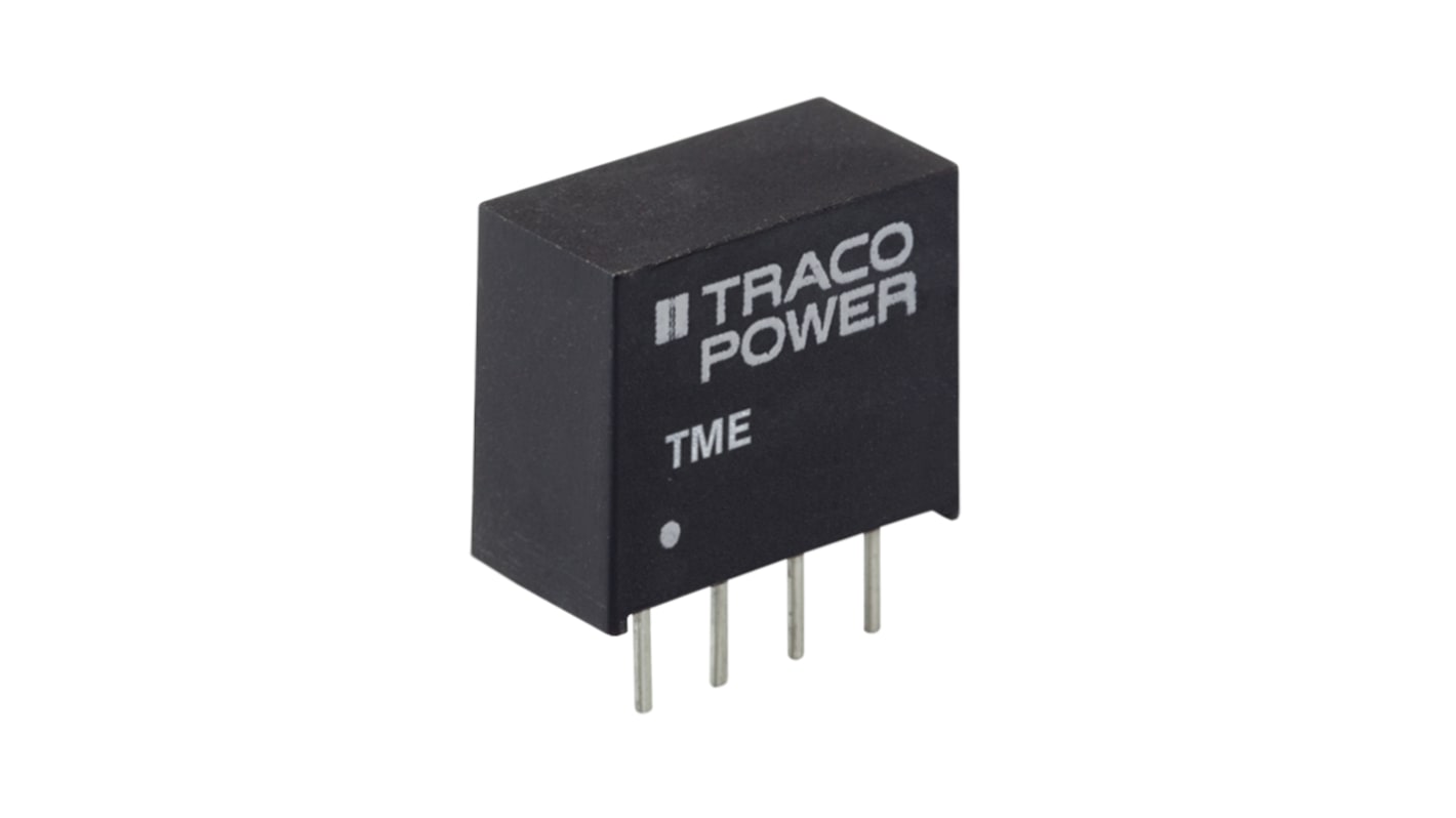 TRACOPOWER TME DC/DC-Wandler 1W 24 V dc IN, 12V dc OUT / 80mA Durchsteckmontage 1kV dc isoliert