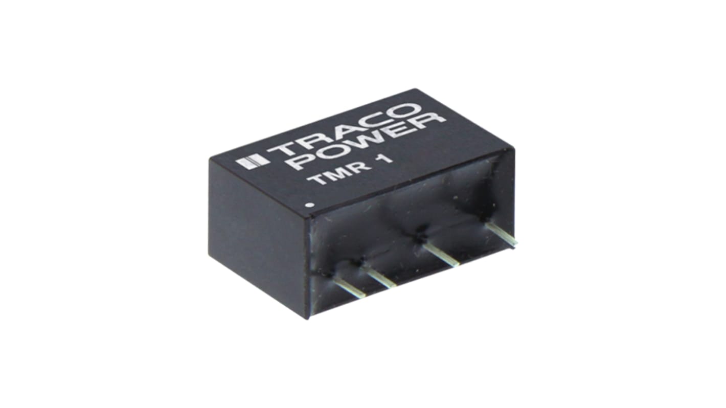 Przetwornica DC-DC, 1W, Uwe 4,5 → 9 V DC, Uwy 5V dc, Iwy 200mA, TRACOPOWER