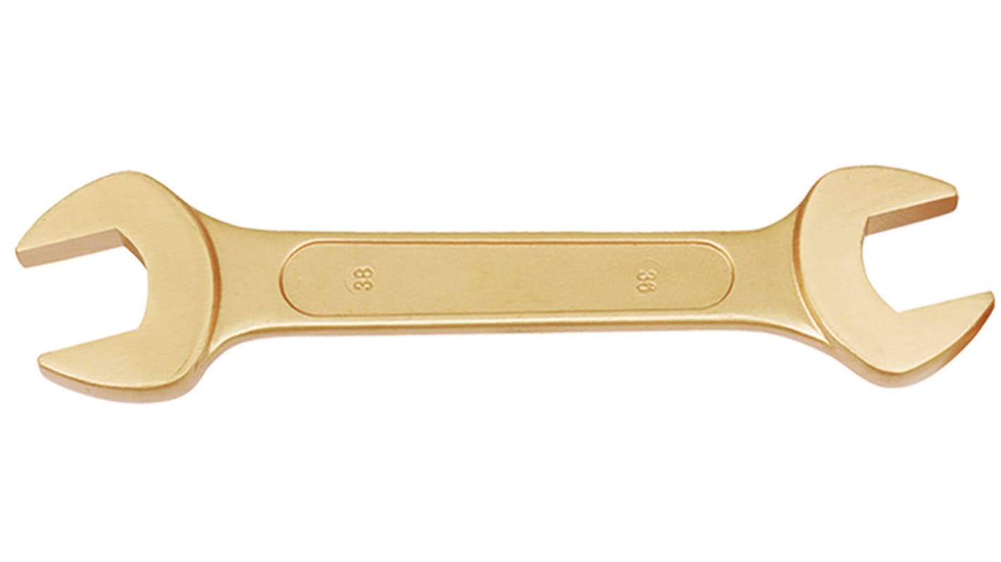 Bahco Double Ended Open Spanner, 23mm, Metric, Double Ended, 220 mm Overall