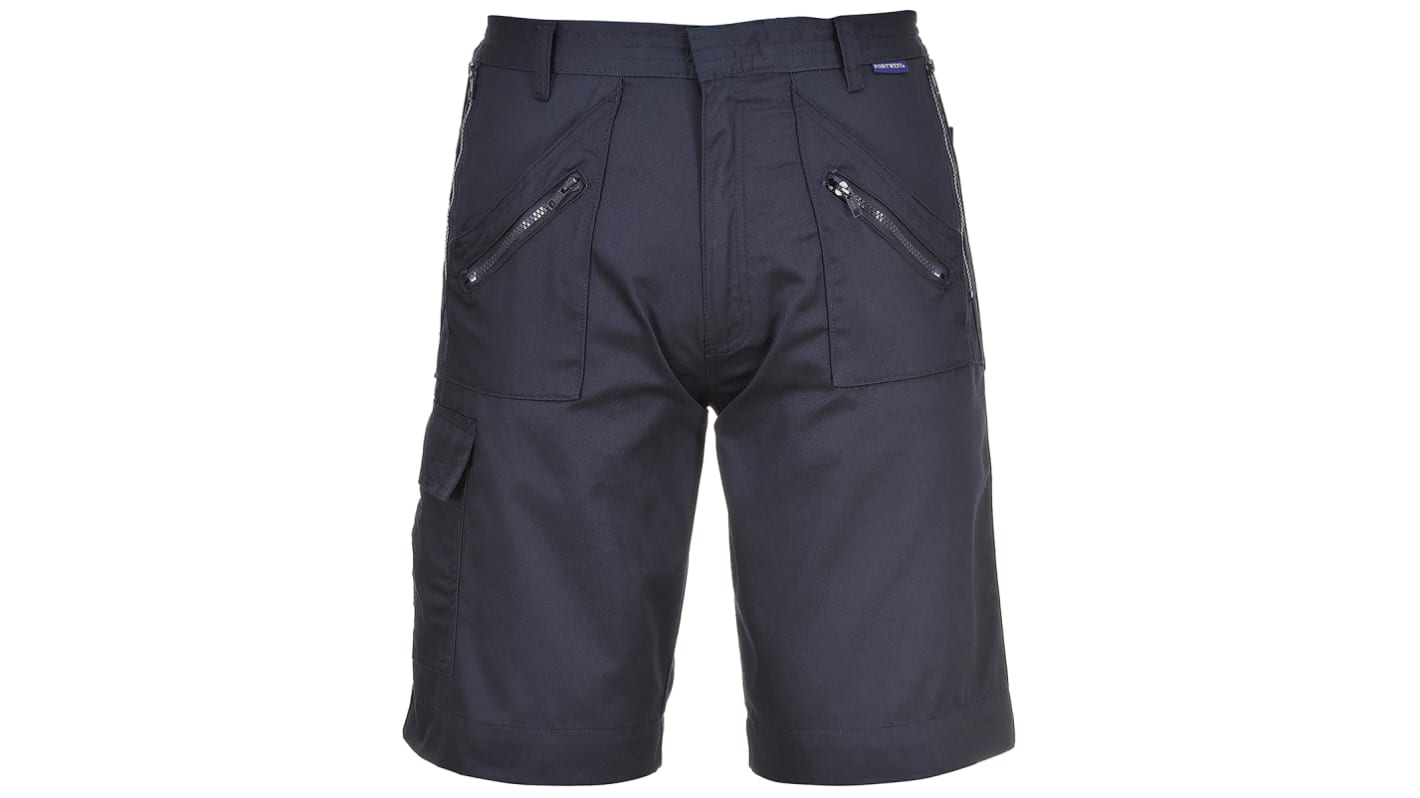 RS PRO Navy Polycotton Work shorts, M