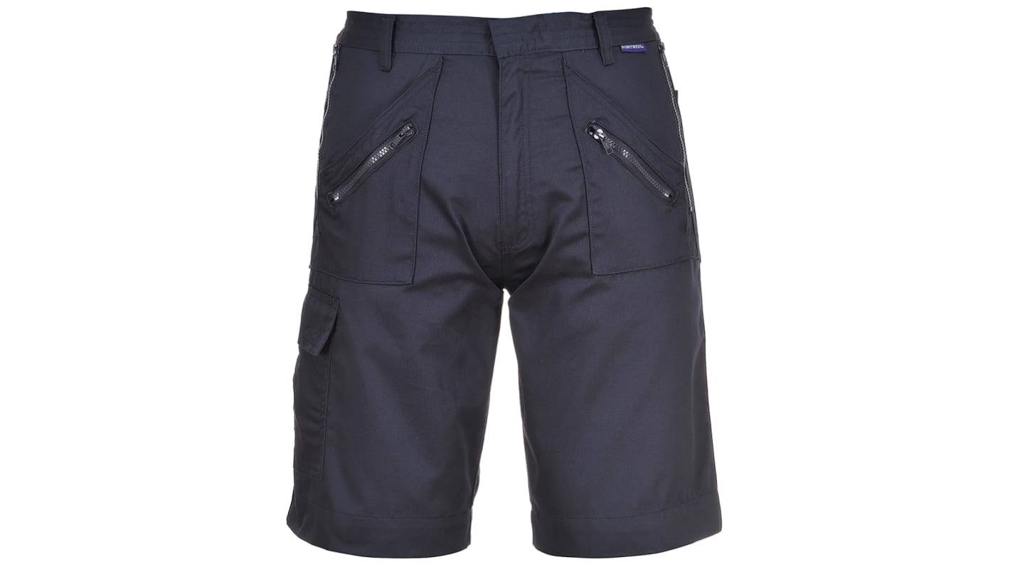 RS PRO Navy Polycotton Work shorts, XL