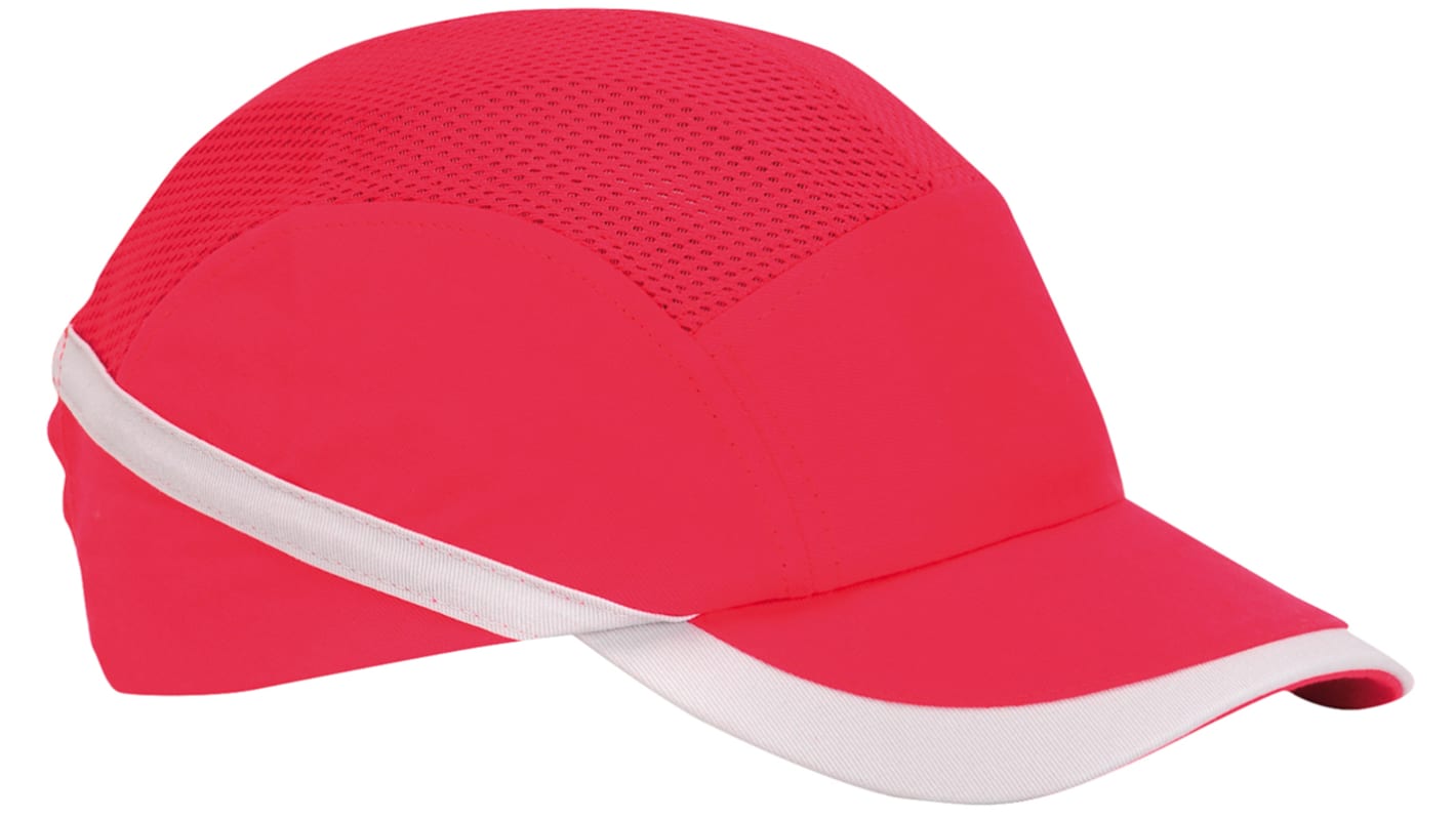 RS PRO Red Standard Peak Bump Cap, ABS Protective Material