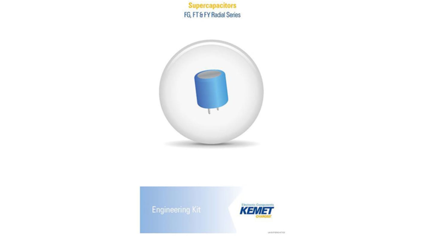 KEMET, Through Hole Aluminium Capacitor Kit 82 pieces