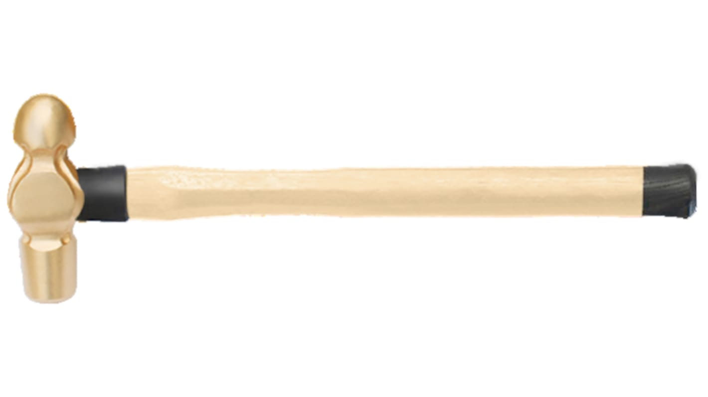 Bahco Aluminium; Bronze Ball-Pein Hammer with Wood Handle, 680g