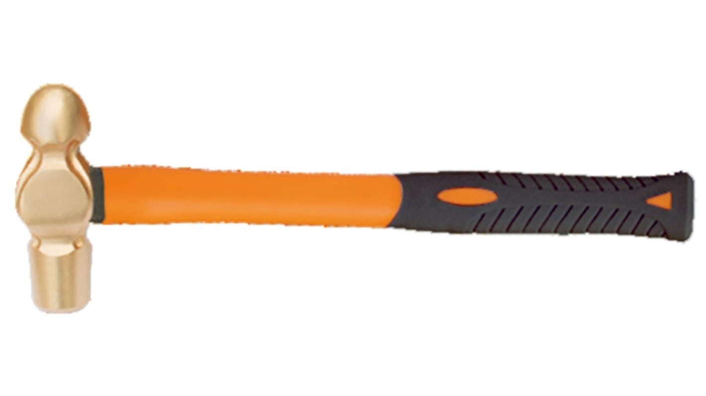 Bahco Aluminium; Bronze Ball-Pein Hammer with Fibreglass Handle, 910g