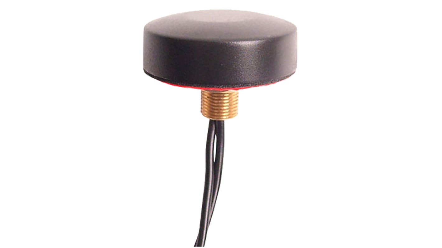 Siretta TANGO19/3M/SMAM/SMAM/S/S/20 Puck Multiband Antenna with SMA Connector, 2G (GSM/GPRS), GPS