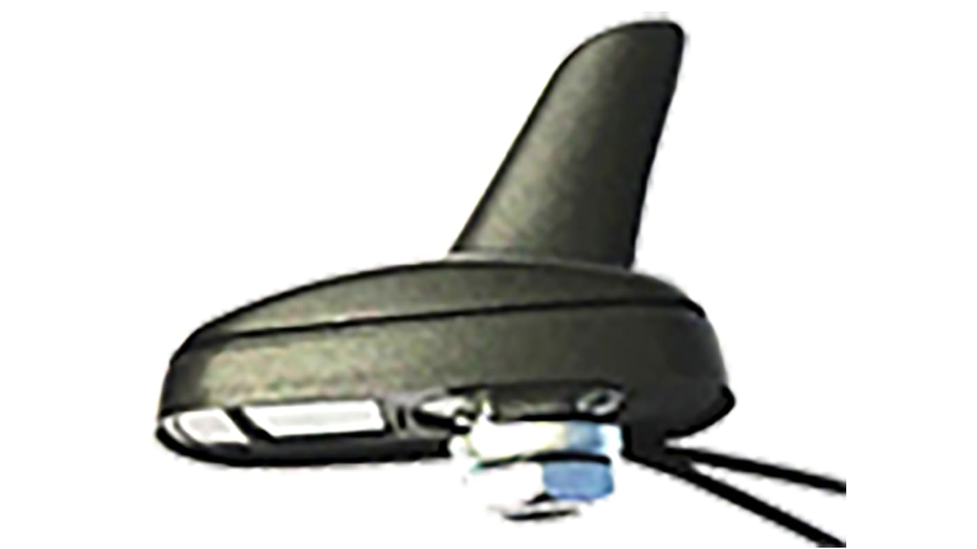 Siretta TANGO6A/3M/SMAM/SMAF/RP/S/20 Shark Fin Multiband Antenna with SMA Connector, 2G (GSM/GPRS), GPS
