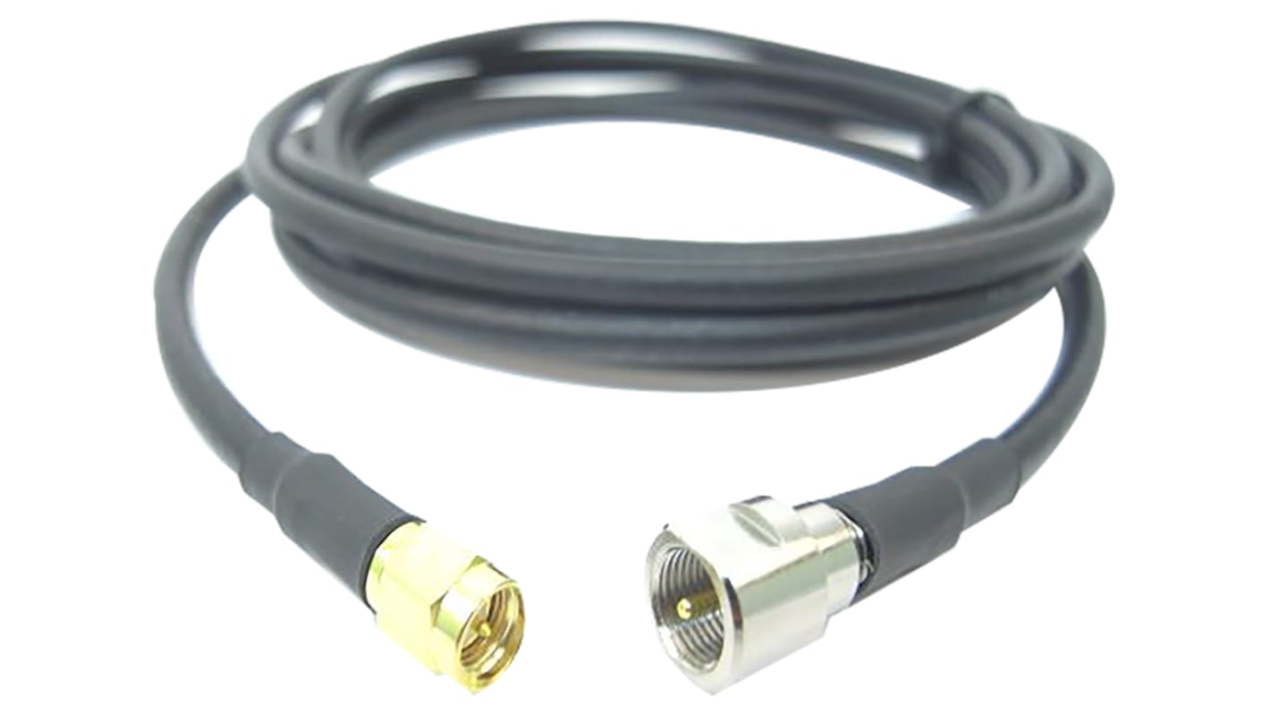Siretta ASMA Series Male SMA to Male FME, 5m, RF LLC200A Coaxial, Terminated50 Ω