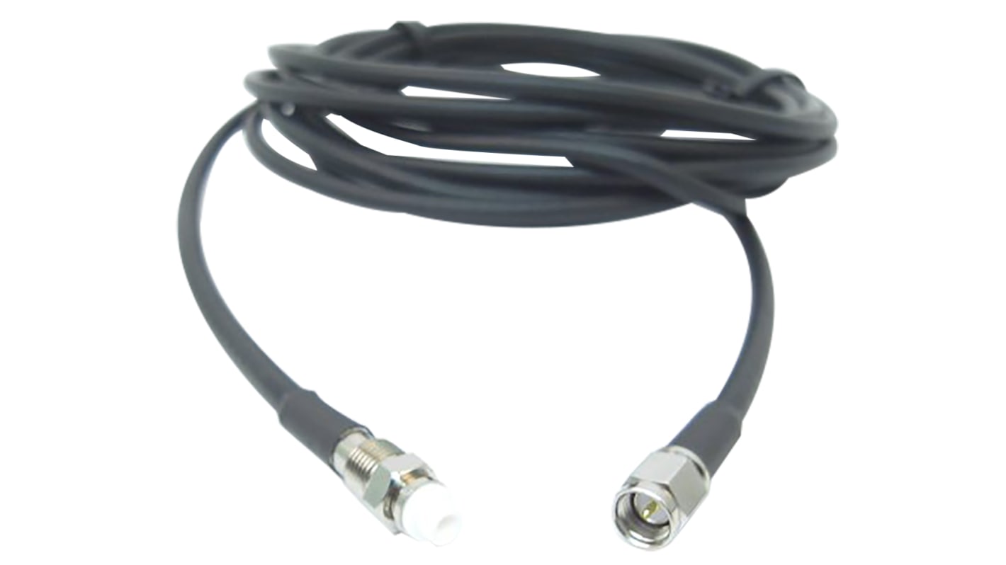 Siretta ASMA Series Male SMA to Female FME, 10m, RF LLC200A Coaxial, Terminated50 Ω