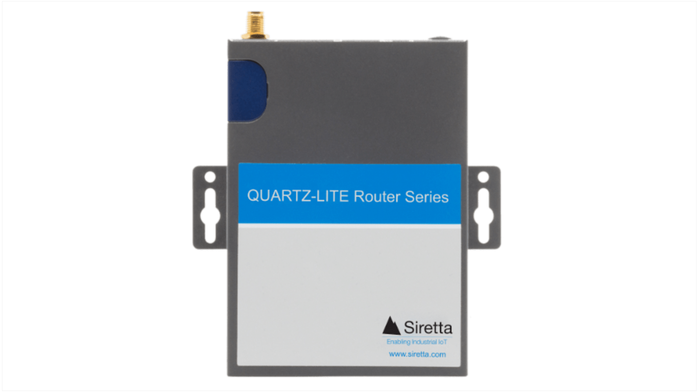 Siretta QUARTZ-LITE-21-UMTS(EU) + ZUBEHÖR Router 3G 100/50 (FDD LTE) Mbit/s, 14.4/5.76 (HSPA+) Mbit/s, 14.7/5.4 (EVDO)