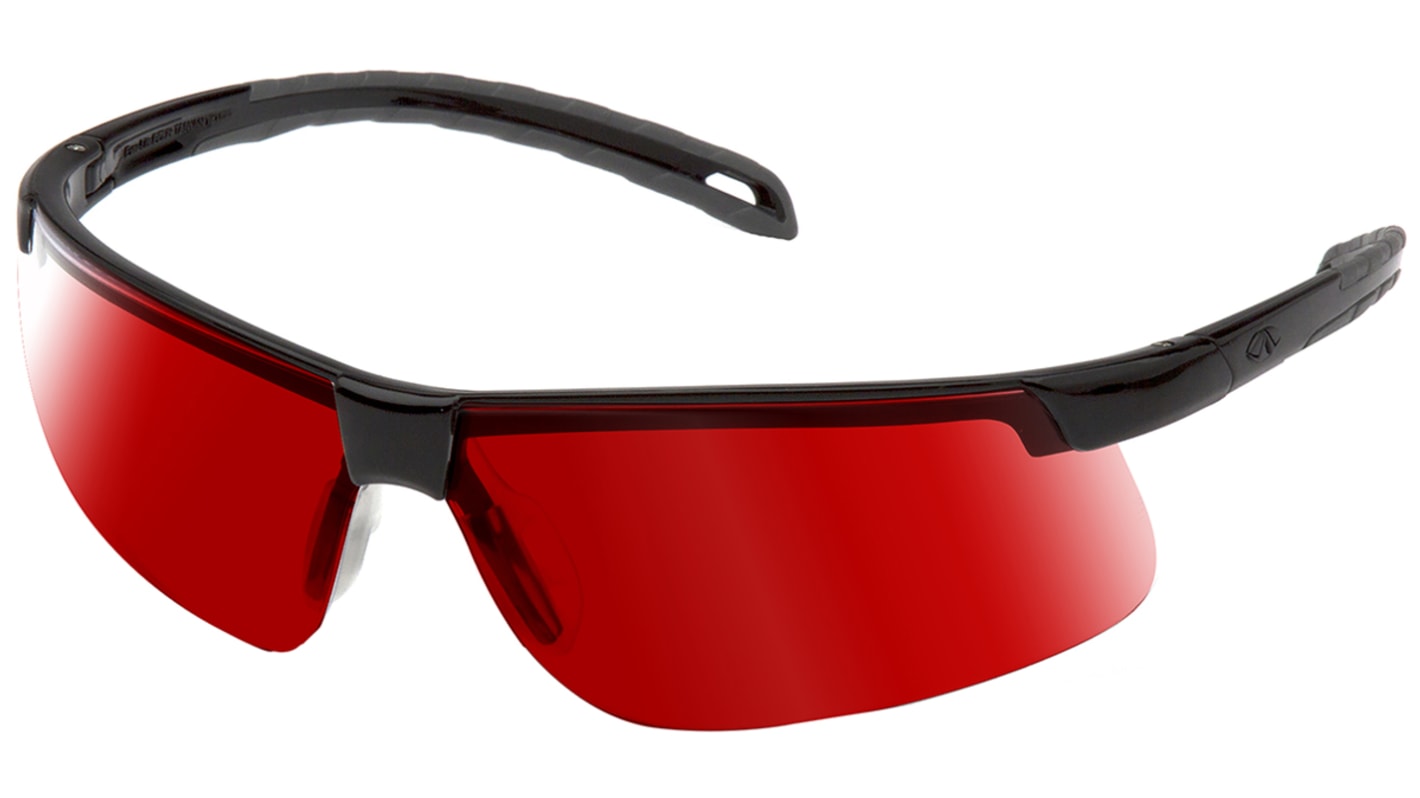 Red Laser Glasses Occhiali Laser Vision con lenti col. Rosso Protezione UV RS