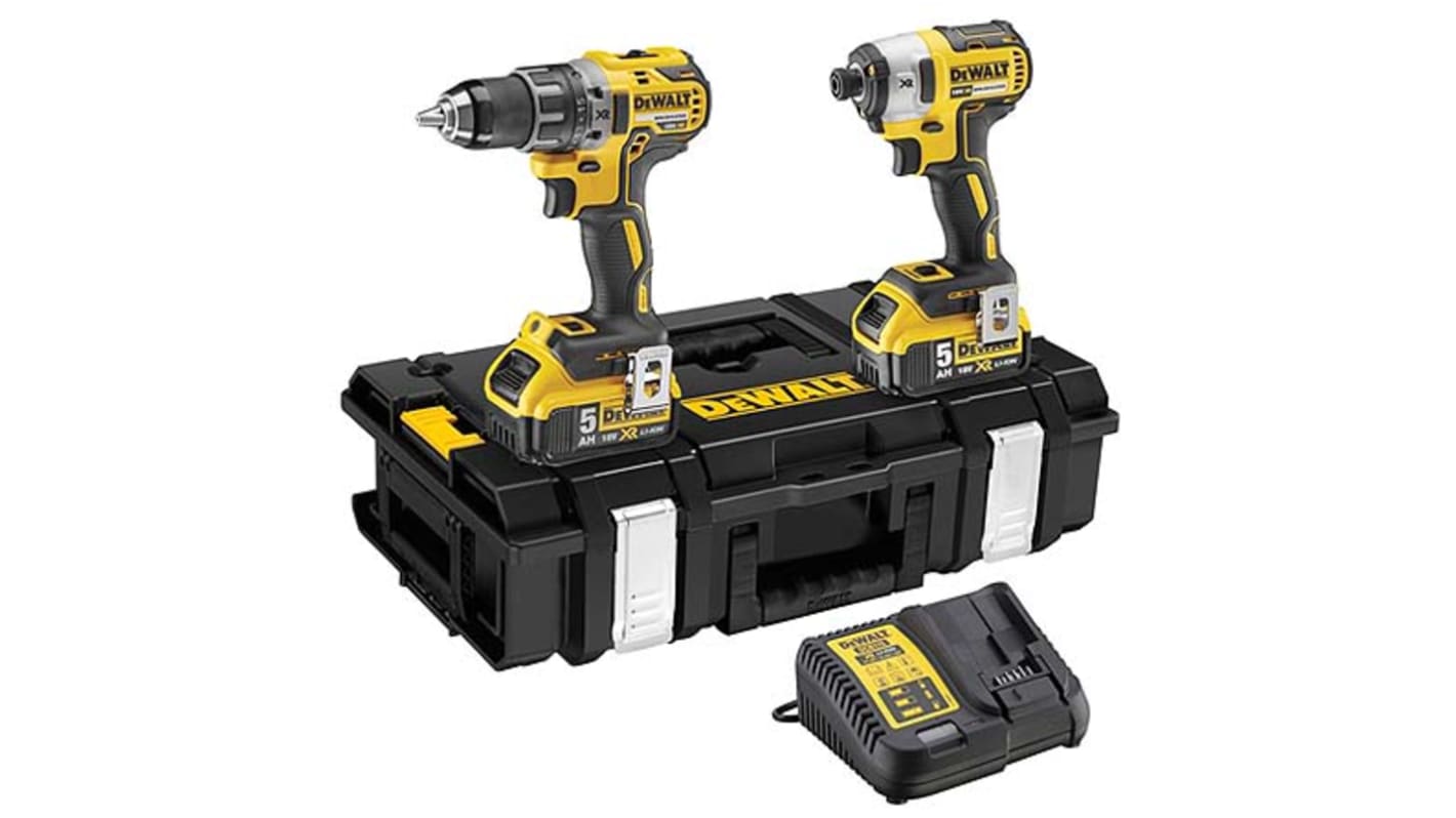 DeWALT DCK266P2-GB, 18V Cordless Power Tool Kit, Type G - British 3-Pin