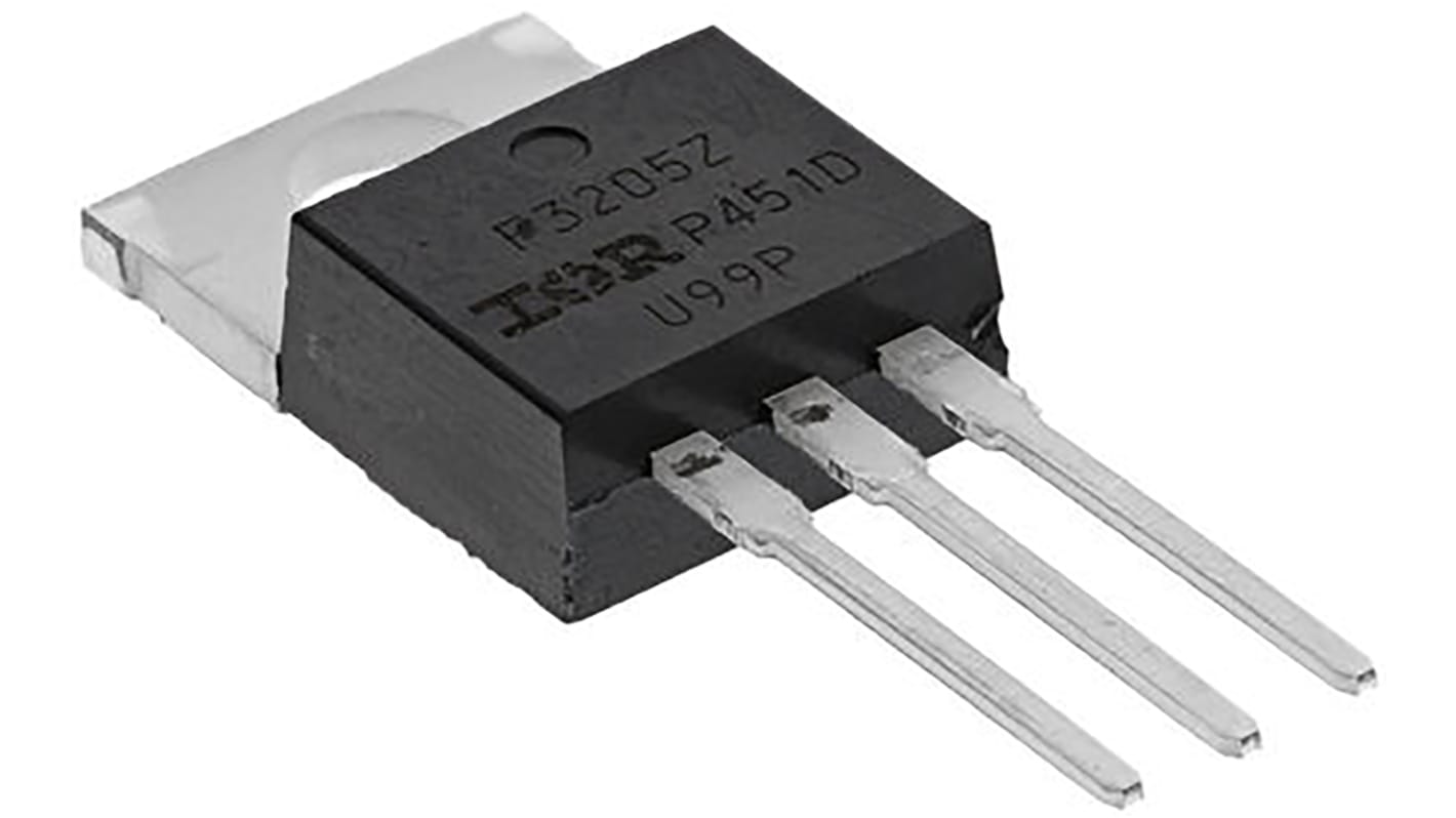 Infineon N-Kanal, MOSFET, 110 A 55 V, 3 ben, TO-220AB, HEXFET IRF3205ZPBF