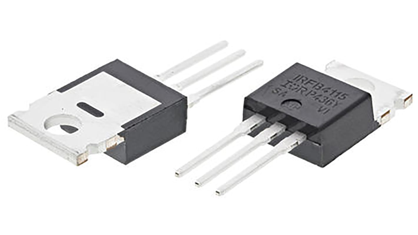 MOSFET Infineon IRFB4115PBF, VDSS 150 V, ID 104 A, TO-220AB de 3 pines, , config. Simple