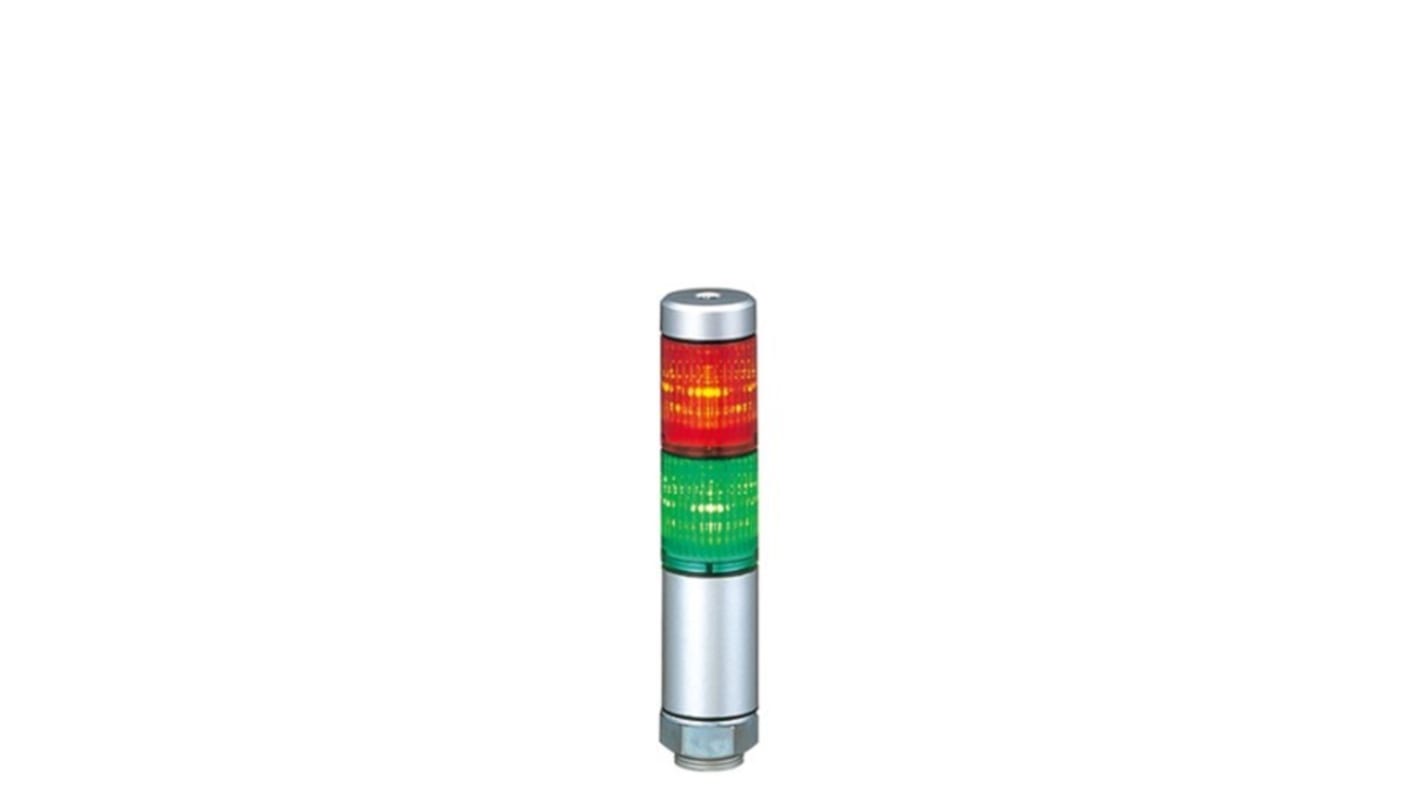Rs-Online Torretta di segnalazione Patlite 24 V ca/cc LED 2 elementi lenti A colori