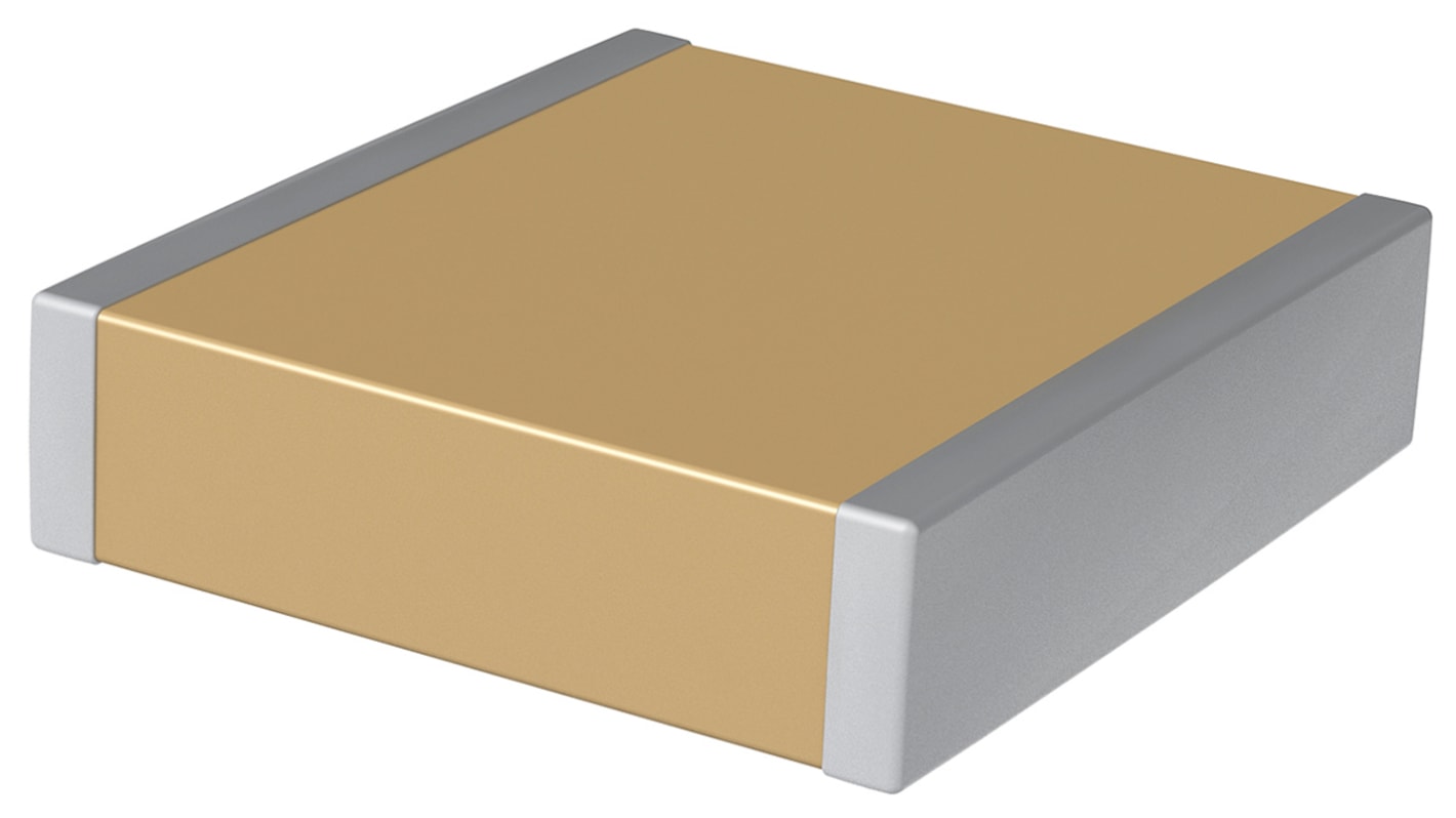 KEMET 68nF Multilayer Ceramic Capacitor MLCC, 1kV dc V, ±5% , SMD