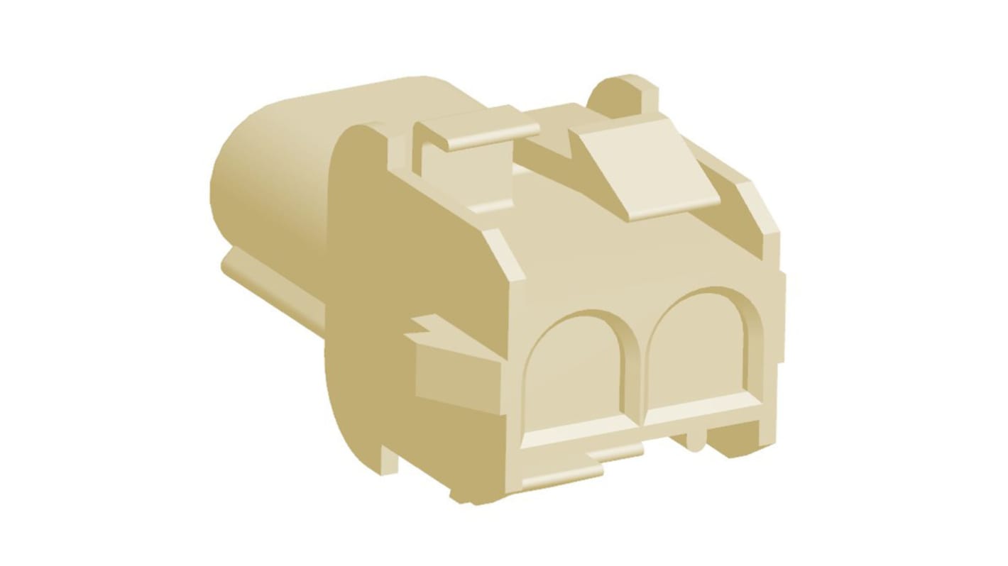 Corpo connettore automotive TE Connectivity Femmina, 2 vie, 1 fila, passo 6.35mm