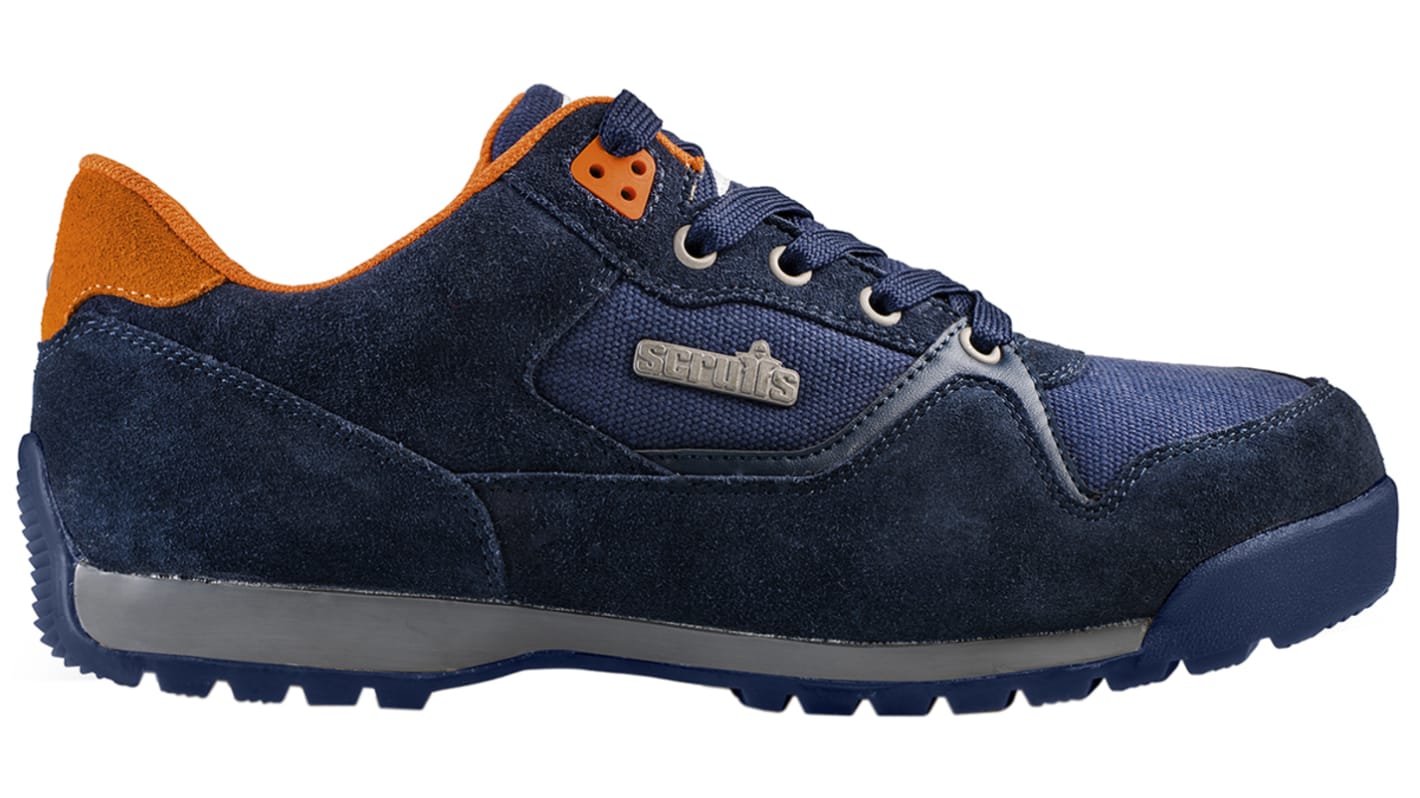 Scruffs Halo 2 Men's Navy Toe Capped Safety Trainers, UK 9, EU 43