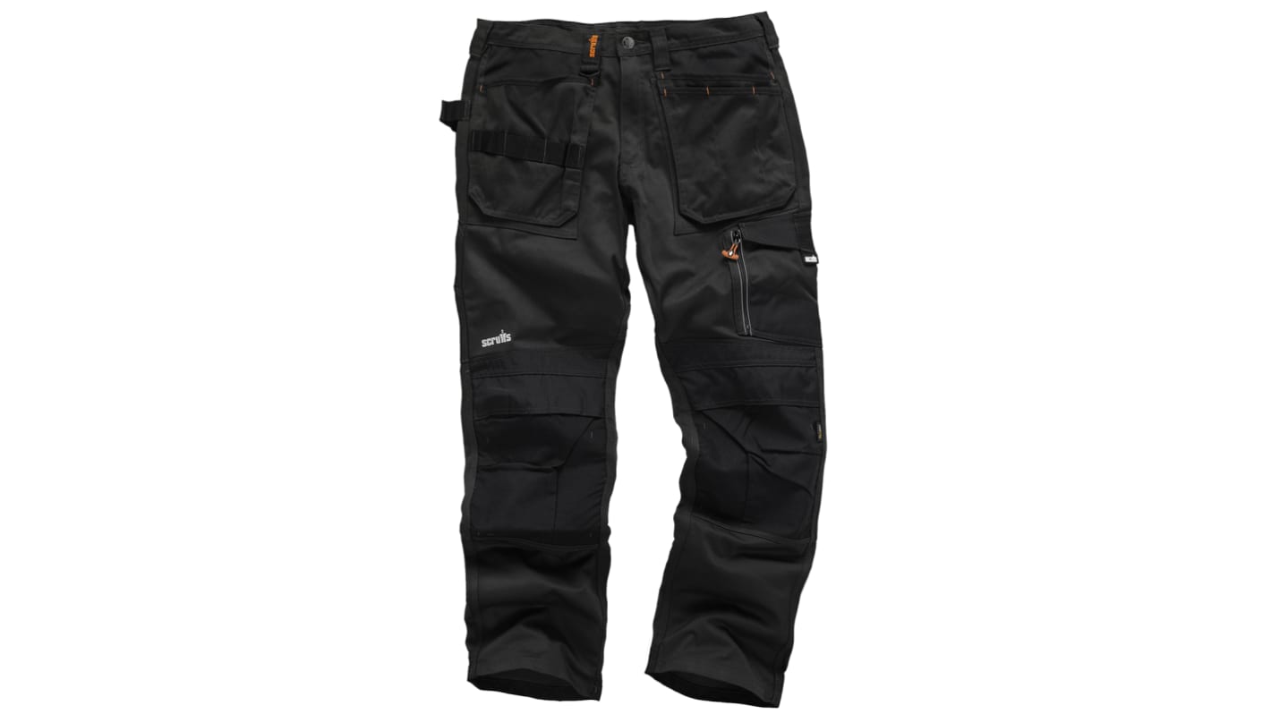 Pantaloni da lavoro 3D Trade Grigio Cotone, poliestere, lunghezza 34poll 34poll
