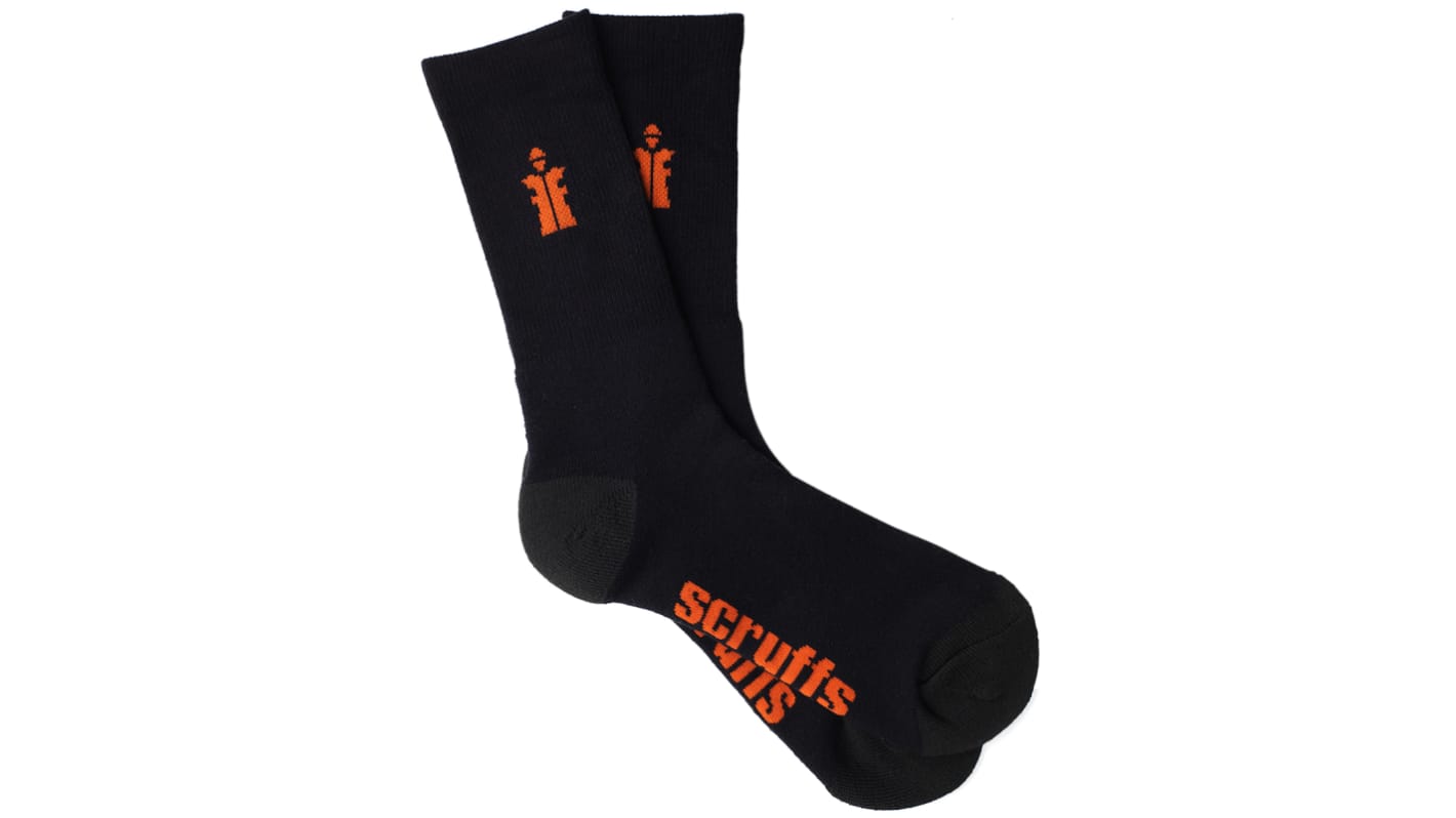 Scruffs Black Socks, size 45 ￫ 48 10 ￫ 13