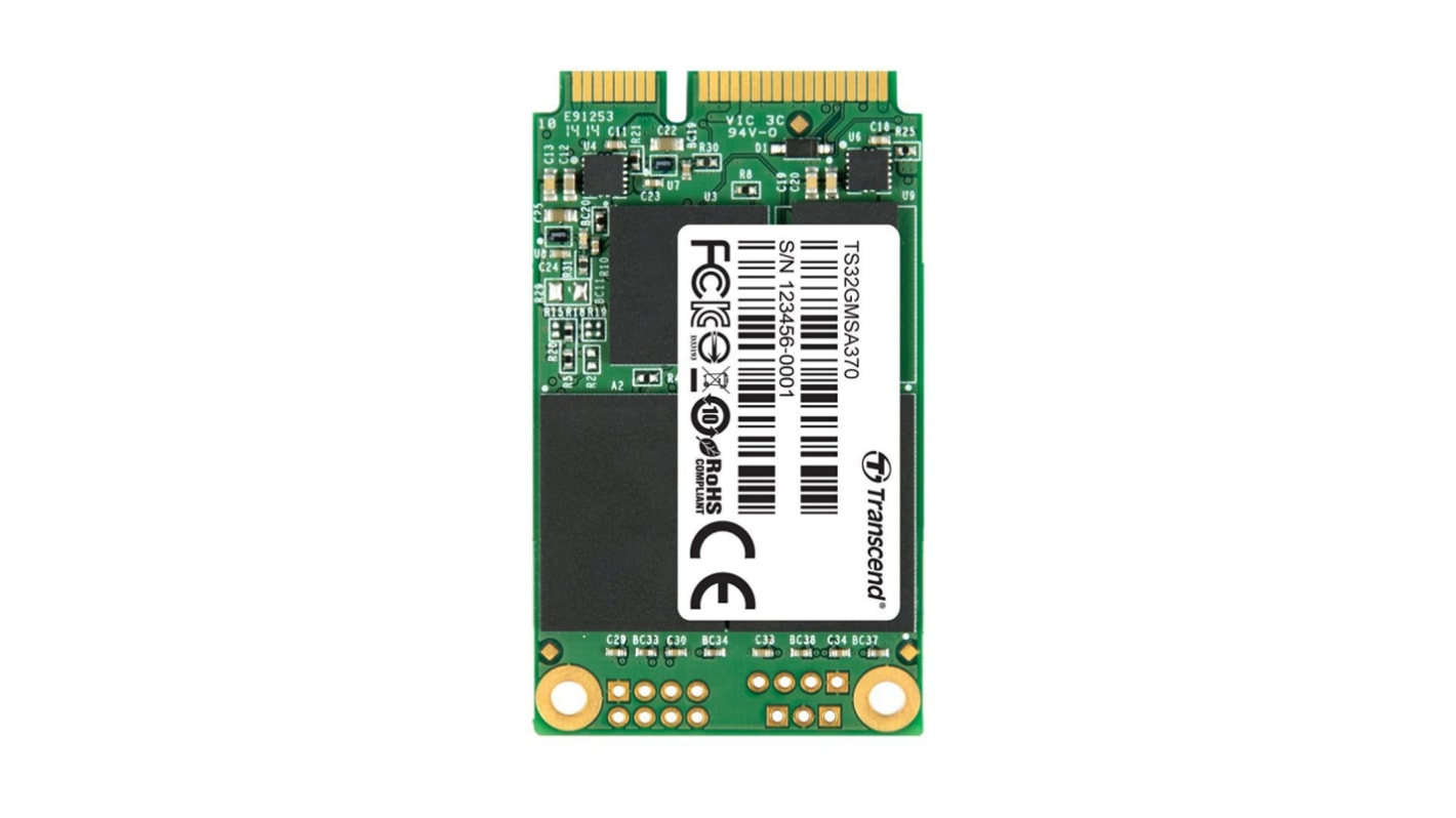 Transcend MSA370 mSATA 32 GB Internal SSD Hard Drive