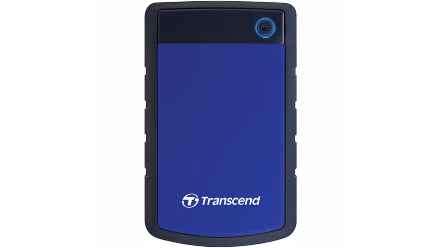 Transcend StoreJet 25H3, 2,5 Zoll Externe Festplatte USB 3.0 Industrieausführung, 1 TB, HDD
